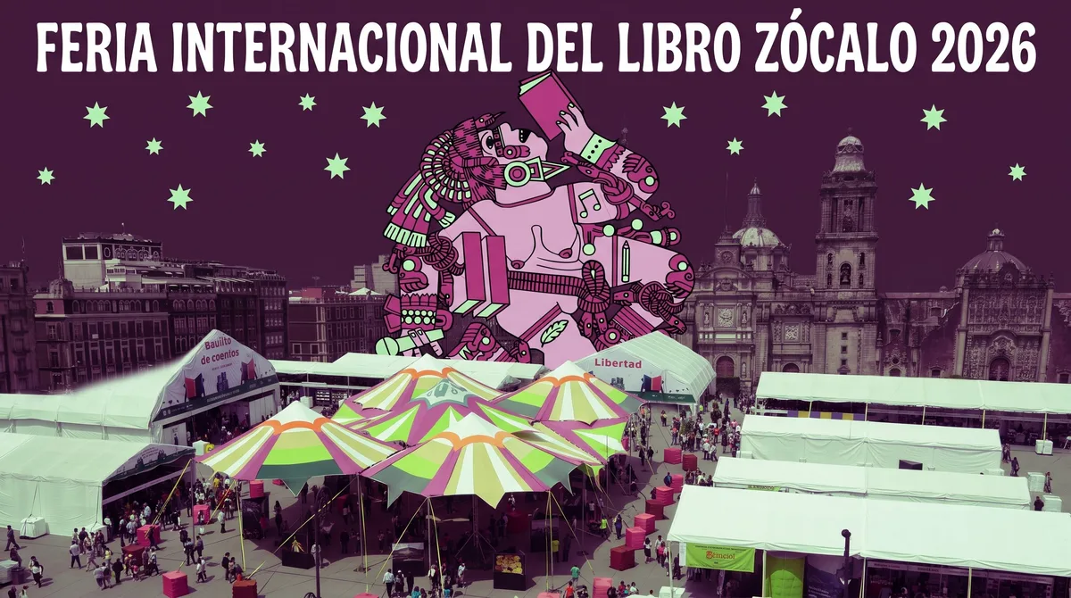 FIL Zócalo 2026 arranca con conciertos, charlas y actividades gratuitas en CDMX: programa completo por día y hora