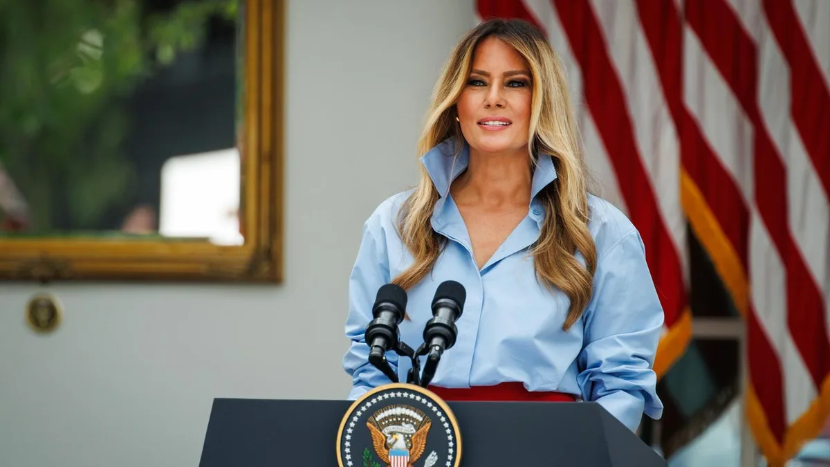 „Hier bin ich“: Melania Trump meldet sich zurück – und sorgt direkt für Lacher