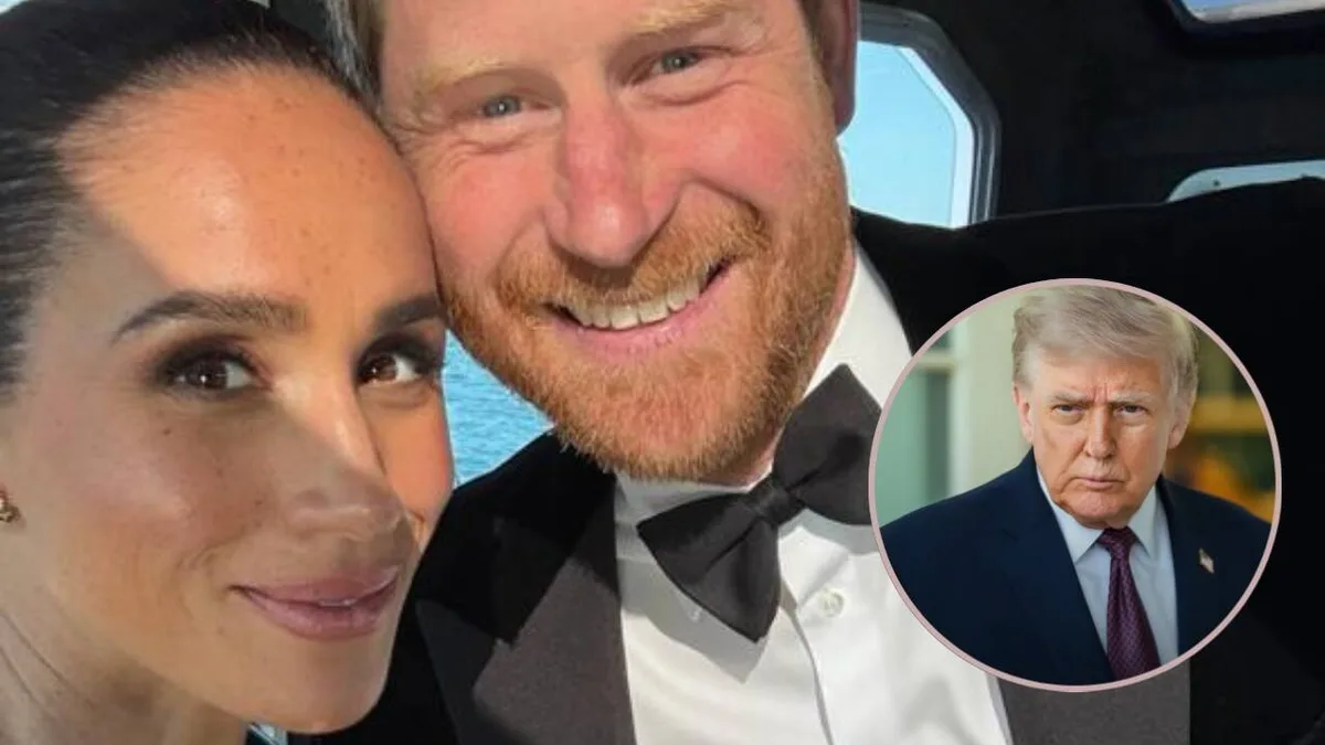 Donald Trump reacts to Prince Harry and Meghan Markle’s UK move