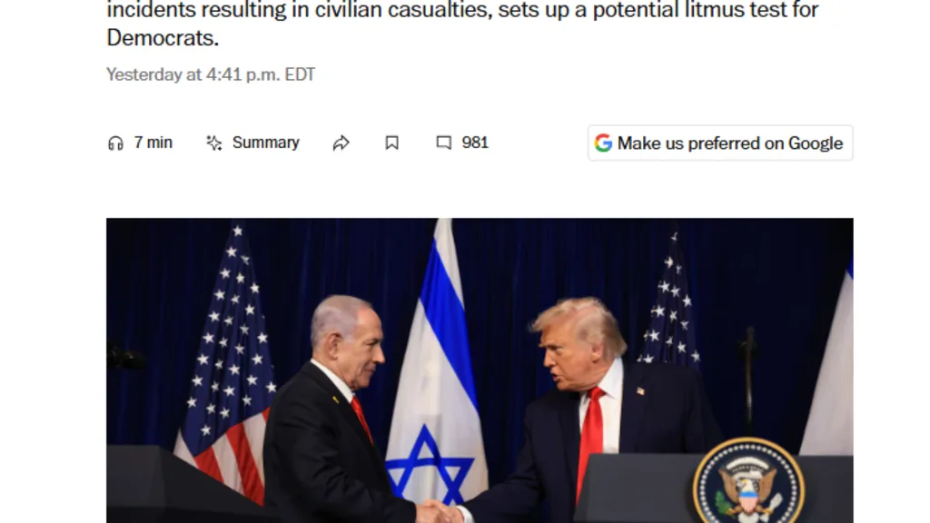 Livraison massive de bombes américaines "controversées" à Israël