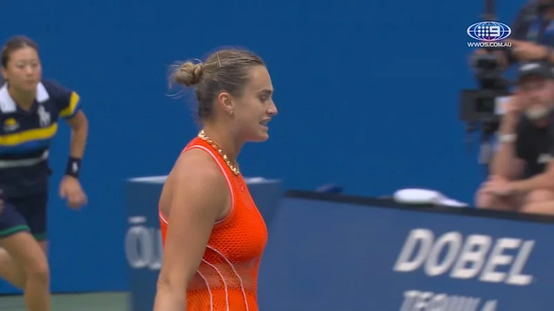 Sabalenka holds on to force third set