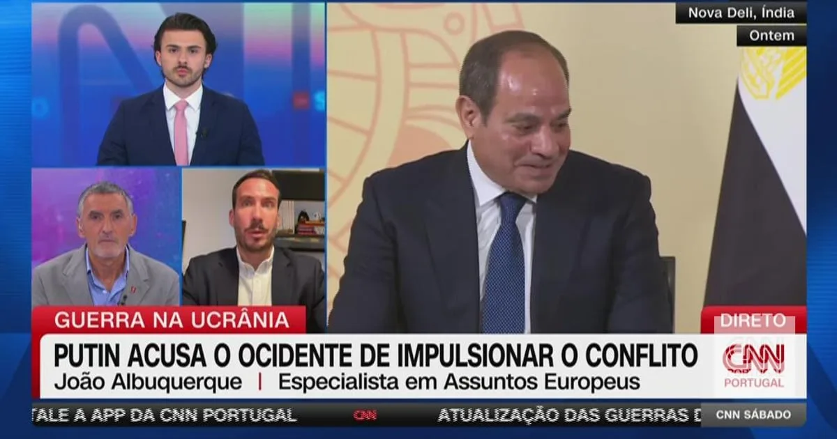 "Estamos a aproximar-nos dos cinco anos de um conflito que a Rússia dizia que em poucos dias" estaria resolvido