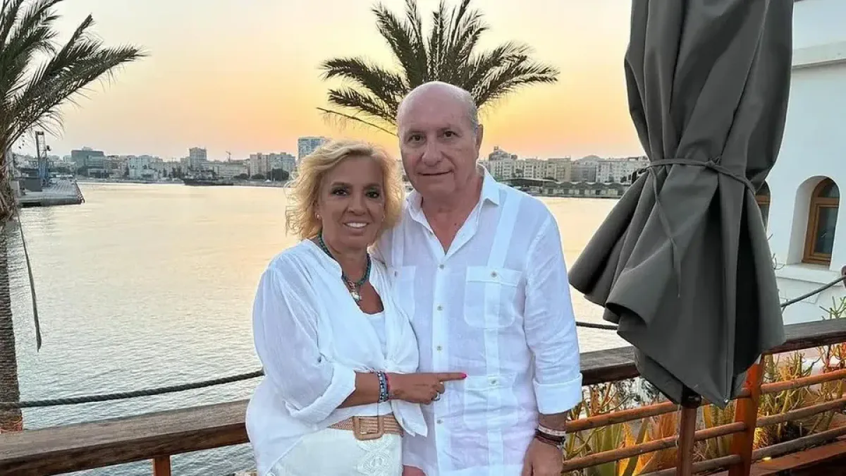 El susto en la boda de Sandra Barneda: el marido de Carmen Borrego se desmayó y "tuvo que ser atendido allí mismo"