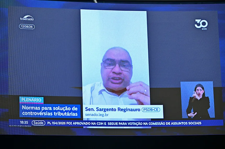 Sargento Reginauro defende aprovação do Estatuto da Vítima