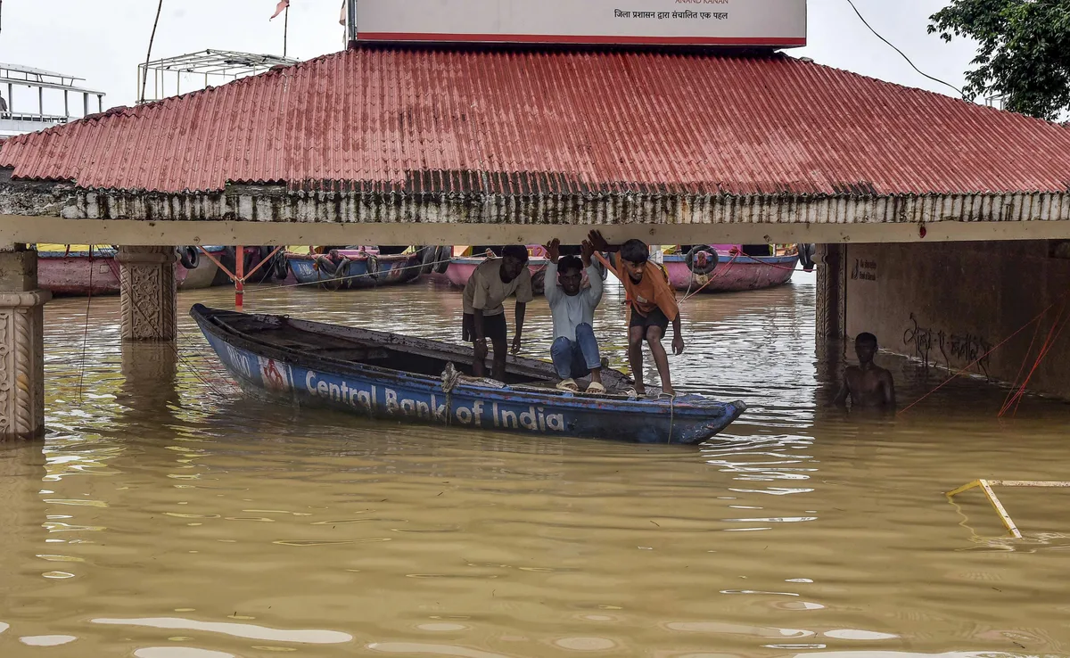UP flood situation: 3 killed, over 16K evacuated from 23 affected districts
