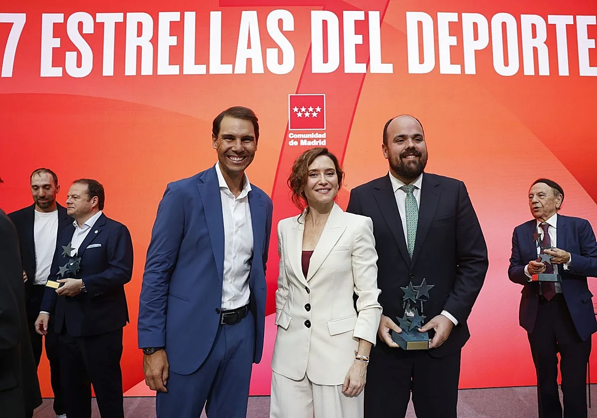 Sol también mira a las estrellas y premia a Nadal, Márquez y 'Chacho' Rodríguez