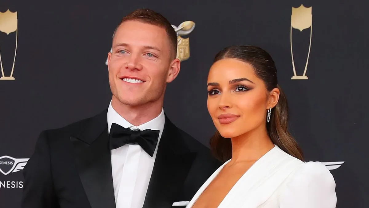 Christian McCaffrey's Wife Olivia Culpo Posted A Heartwarming San Francisco 49ers Celebration Featuring Their Adorable Pet Dog