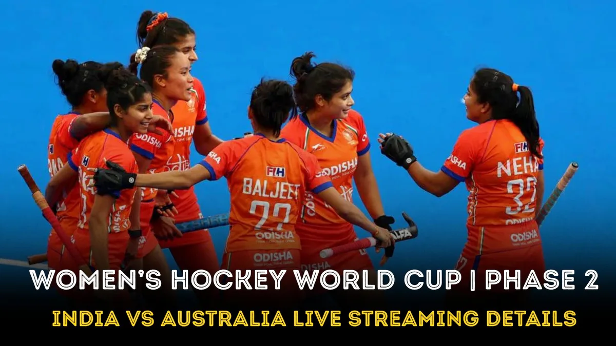 IND vs AUS hockey live streaming: Where to watch today's World Cup match?