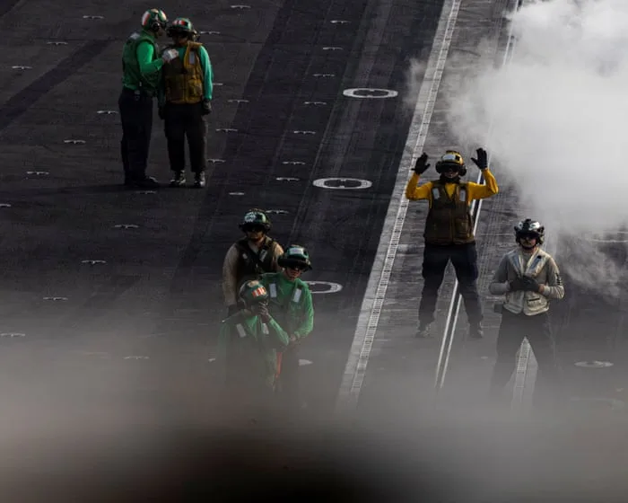 US navy veterans and military health experts express concern over USS Abraham Lincoln sailors