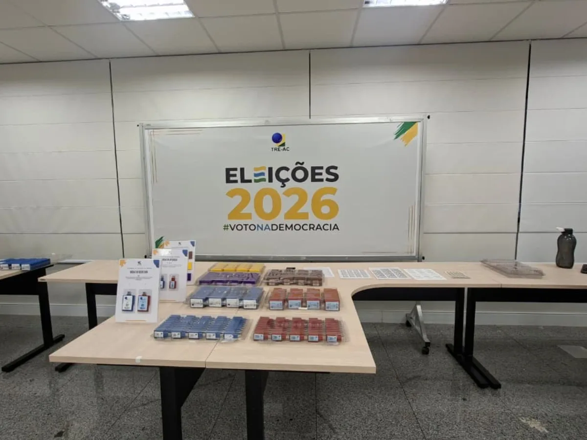 TRE inicia processo de geração de mais de 6 mil mídias usadas em urnas eletrônicas no Acre
