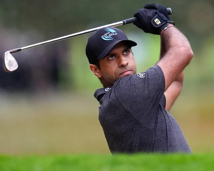 Aaron Rai shrugs off early nerves to outshine playing partner Rory McIlroy