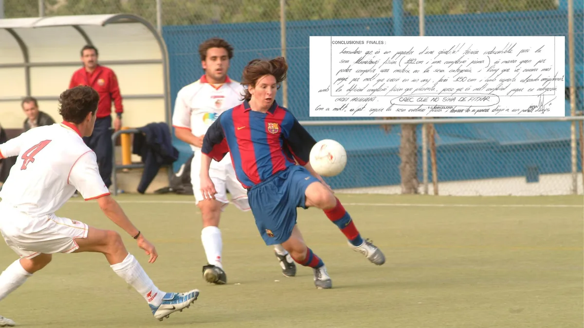 “Nefasto”: las repercusiones sobre el polémico informe que le recomendaba al Barcelona “no fichar” a Messi cuando tenía 13 años