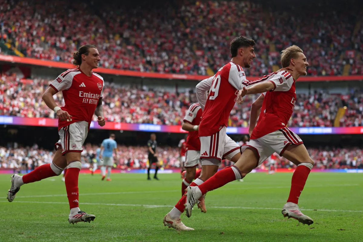 Arsenal x Manchester City: siga o tempo real da Supercopa da Inglaterra