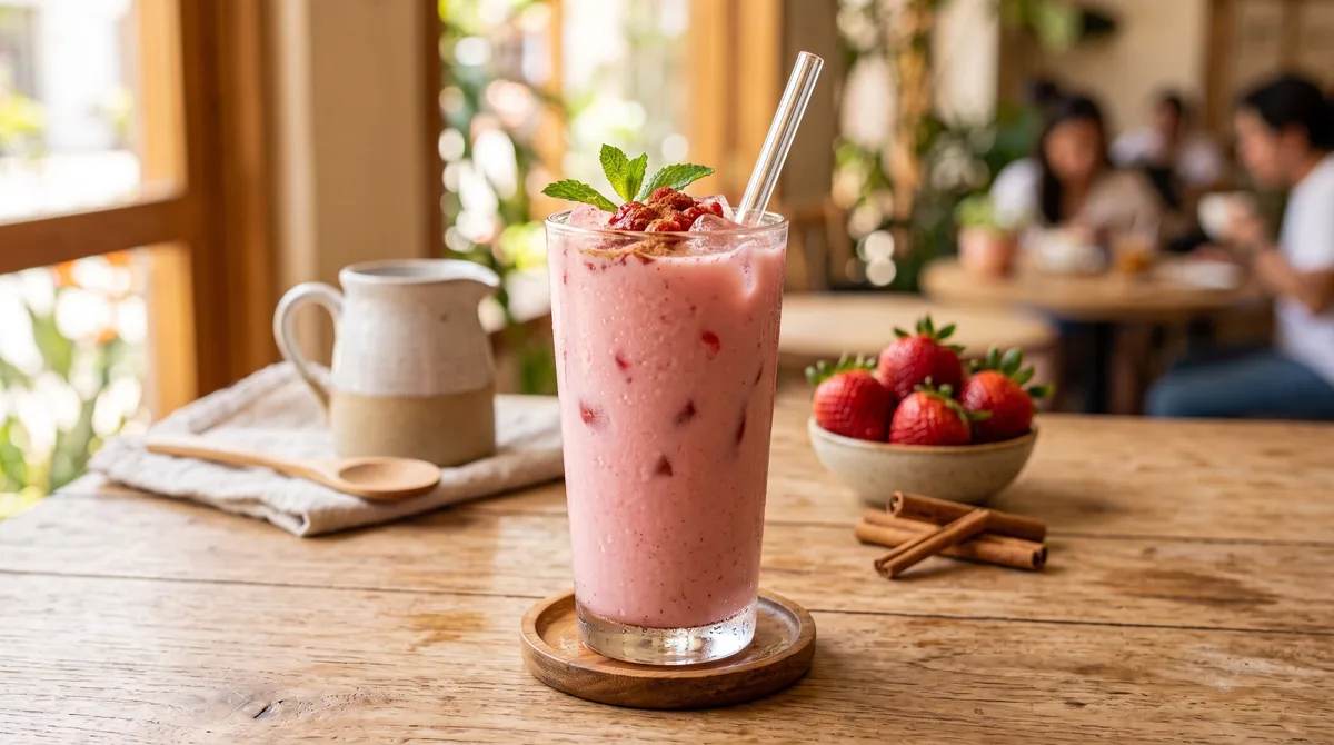 Receta de agua de horchata de fresa: deliciosa, refrescante y fácil de preparar
