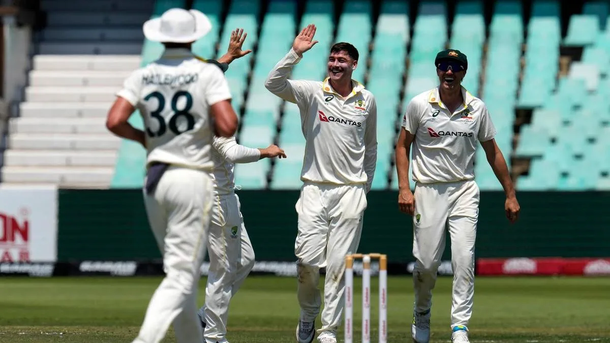 Australia take victory in first Test over South Africa