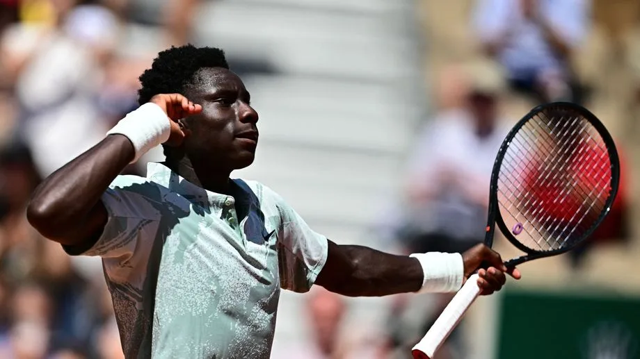 Le joueur de tennis Moïse Kouamé