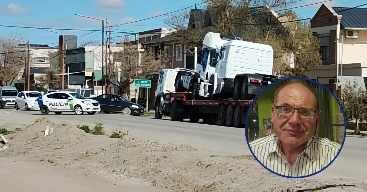 Tristeza en Cipolletti por el vecino que murió atropellado por un camión este sábado: «Amigo de todos»
