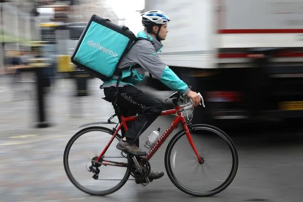 Deliveroo's warning to riders caught speeding on illegal e-bikes