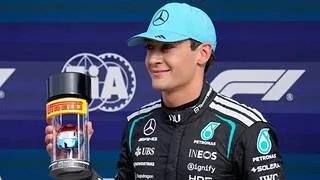 Fórmula 1: George Russell gana e iguala a Hamilton en Clasificación al Sprint