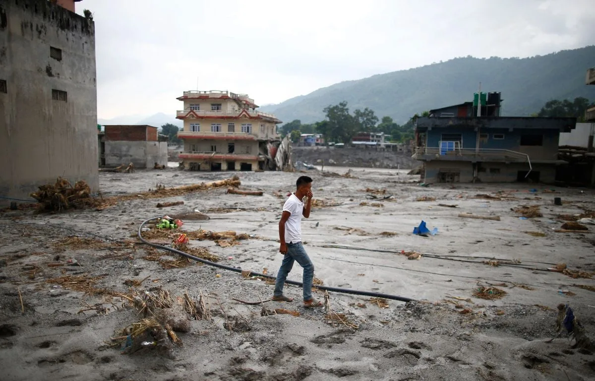 Inondations au Népal : « Nous sommes parmi les principales victimes du changement climatique » pour un ministre népalais