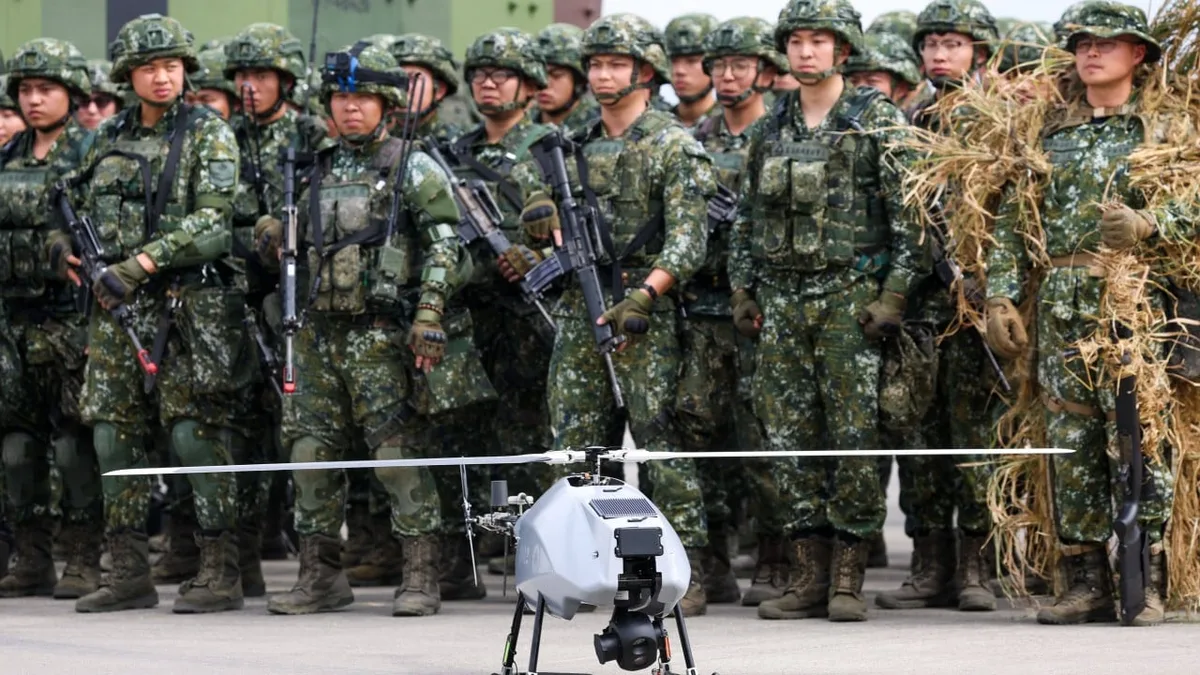 2 Taiwanese executives arrested over mainland components in military drones