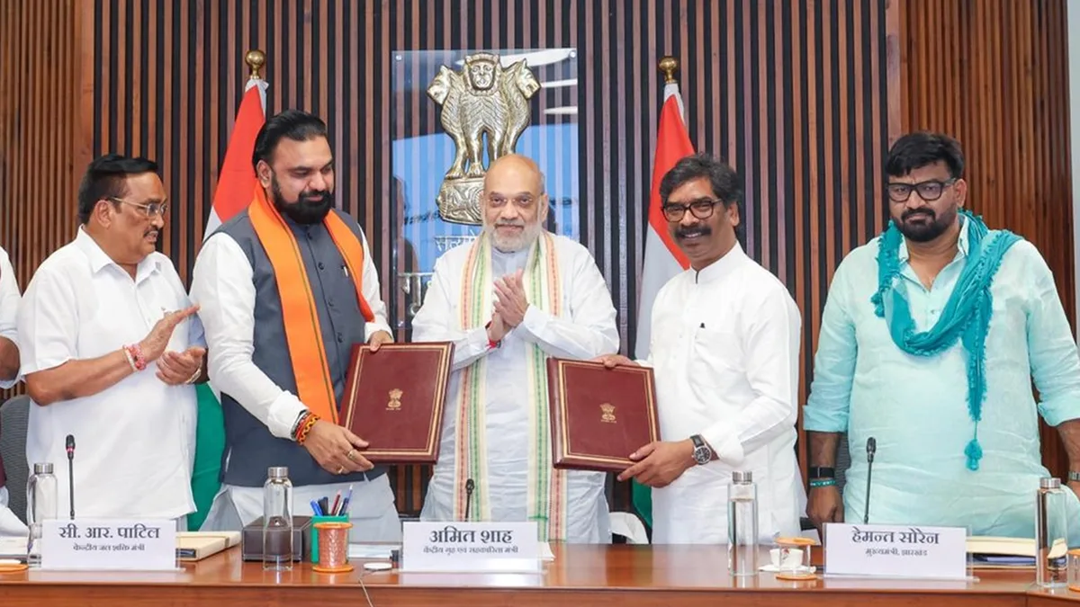 Bihar, Jharkhand sign MoU for sharing of Sone river water