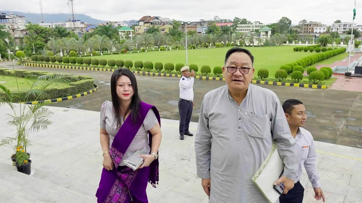 2 Kuki-Zo MLAs attend Manipur House session, first since ethnic conflict began