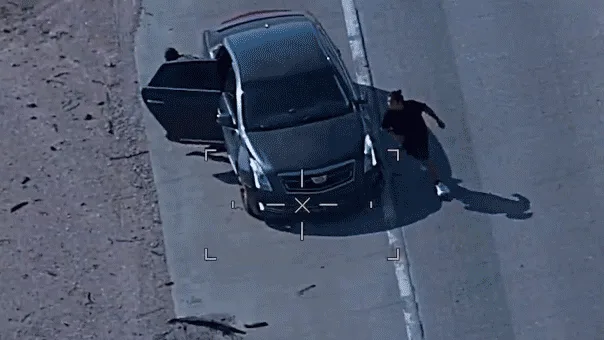 Suspected human smugglers lead cops on 100-mph chase before bailing and allegedly committing armed carjacking