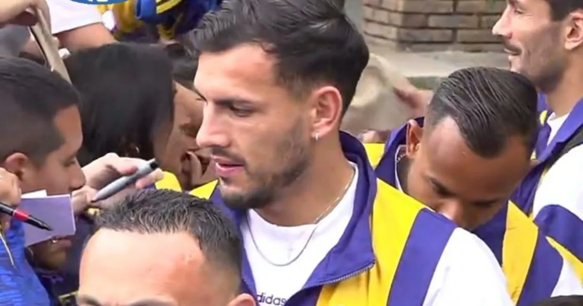 La llegada de Boca a Córdoba: la locura de los hinchas por Paredes y Flores y el cantito de Merentiel al ritmo de la gente