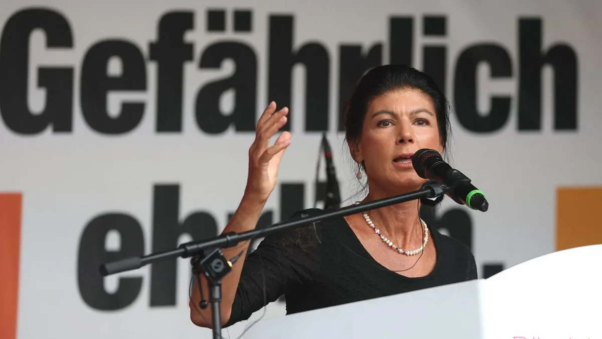 Landtagswahl: Wagenknecht über Siegmund: „Neuer Hitler ist er nicht“