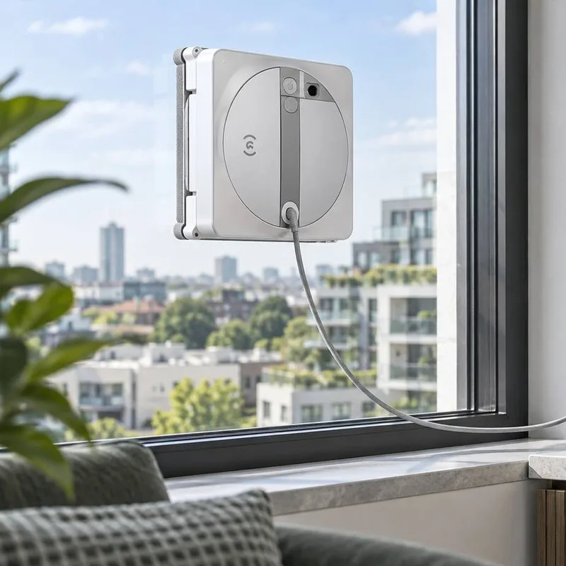 Actualité : Le robot nettoyeur de vitres avec station Ecovacs Winbot W2 Pro Omni passe sous les 350 € chez Amazon