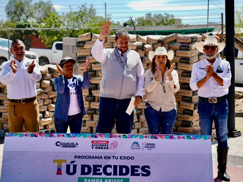 Deciden ejidatarios obras prioritarias para sus comunidades en Ramos Arizpe