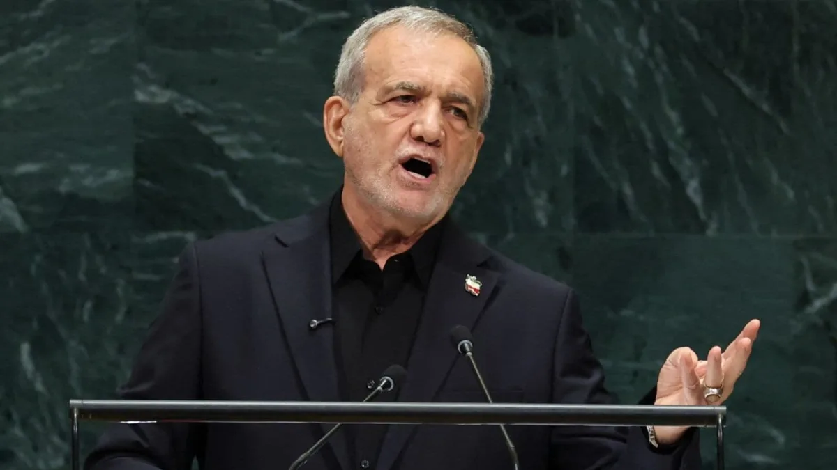Iranians Have Been "Victims Of Terrorism" By US: Pezeshkian at UN