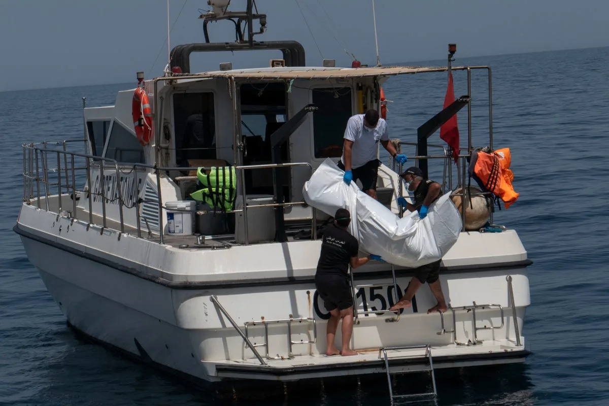 Two dead and others missing after Tunisian migrant boat travelling to Europe capsized