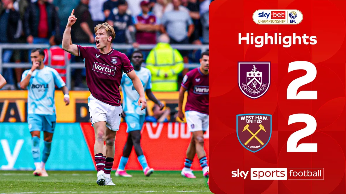 Burnley mount LATE comeback as West Ham collapse!