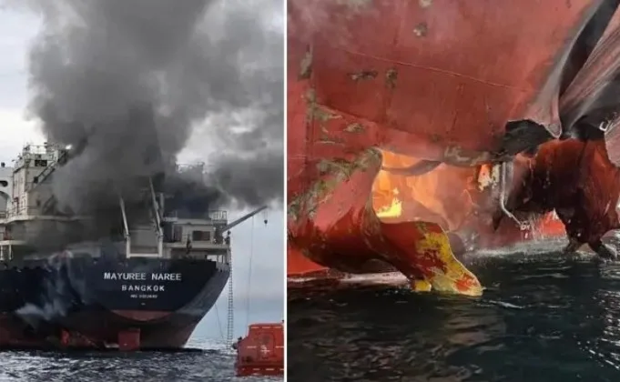 Dos buques de la petrolera emiratí atacados por Irán al cruzar el estrecho de Ormuz