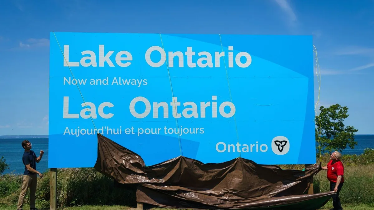 Zollstreit: Kanada versus Trump: Lake Ontario - für jetzt und für immer