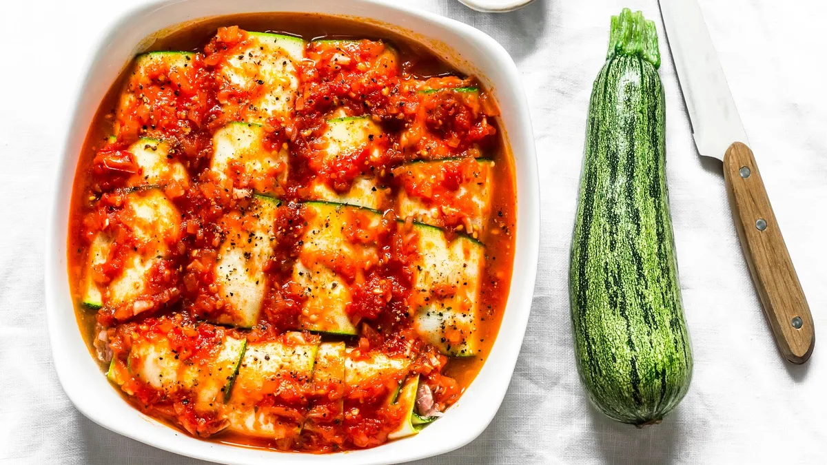 Lasaña, canelones o espaguetis: el calabacín sustituye a la pasta en estas recetas fáciles y deliciosas
