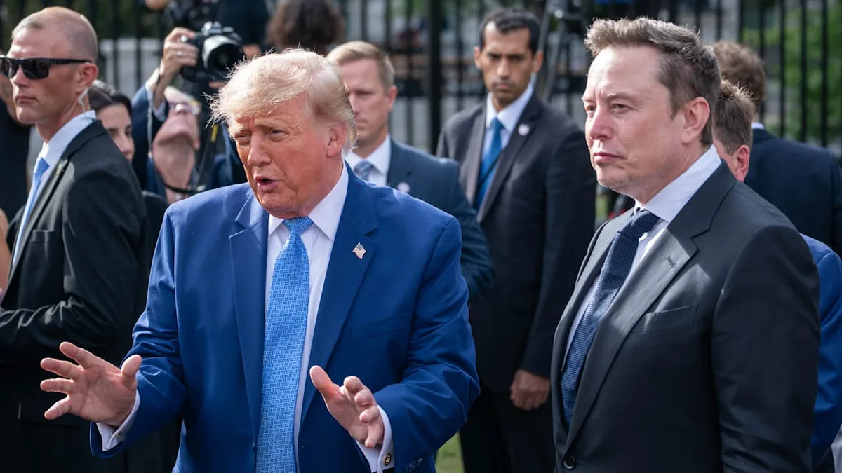 Von Starlink-System der Ukraine - Musk soll Trump Drosselung vorgeschlagen haben
