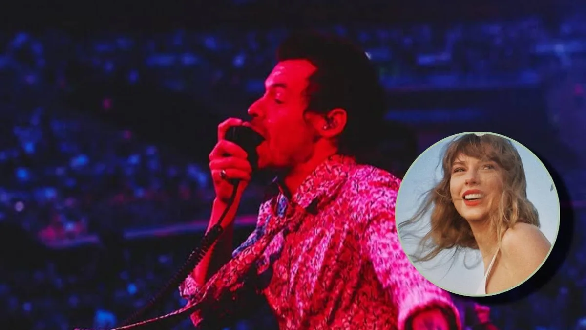 Harry Styles mentions Taylor Swift during a recent concert