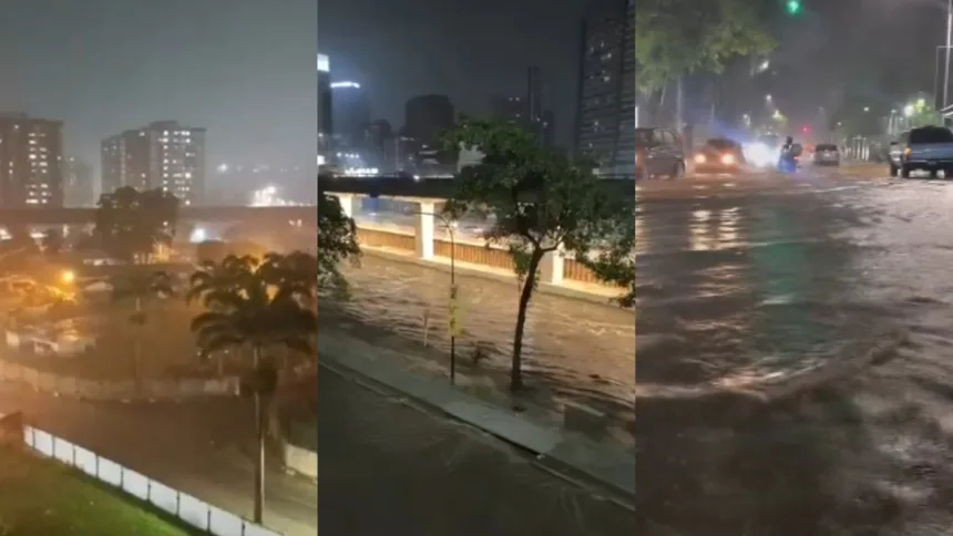 ¿Por qué tantas zonas de Caracas se inundaron? Experto explica la intensidad de las lluvias provocadas por la Onda Tropical 37