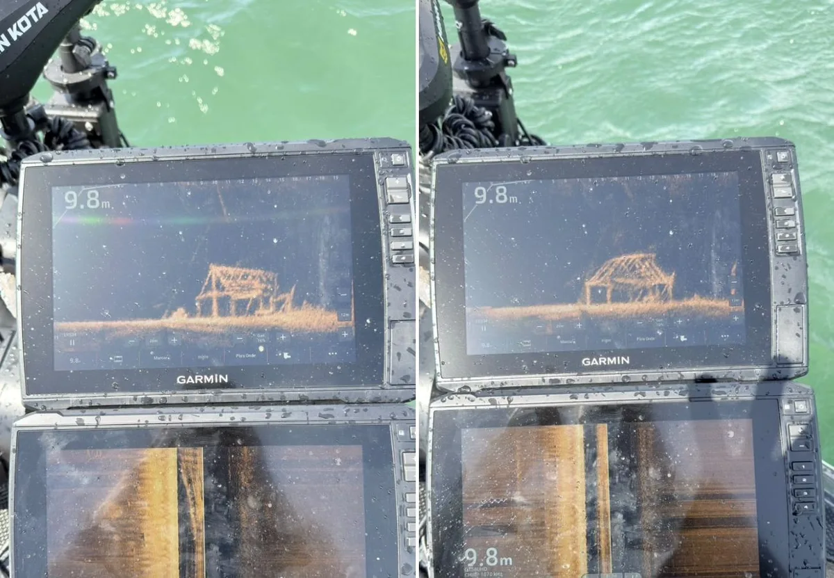 Mergulhador encontra casa de antigo povoado e maquinários submersos no Lago de Palmas; VÍDEO