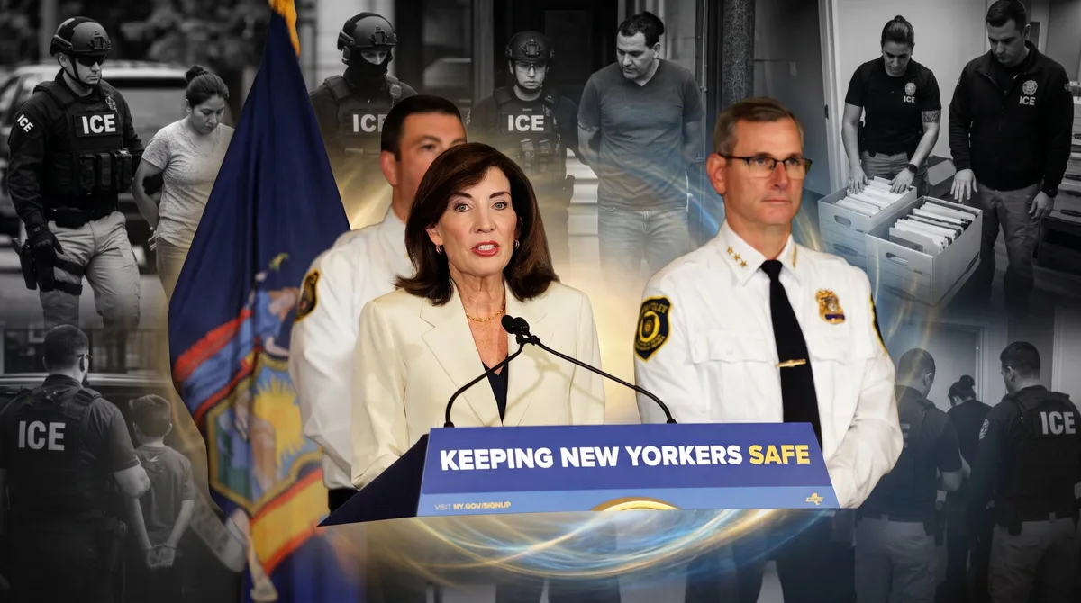 Kathy Hochul, gobernadora de Nueva York, y su decreto contra el ICE: “Necesitamos policías arrestando a traficantes, no a abuelas”