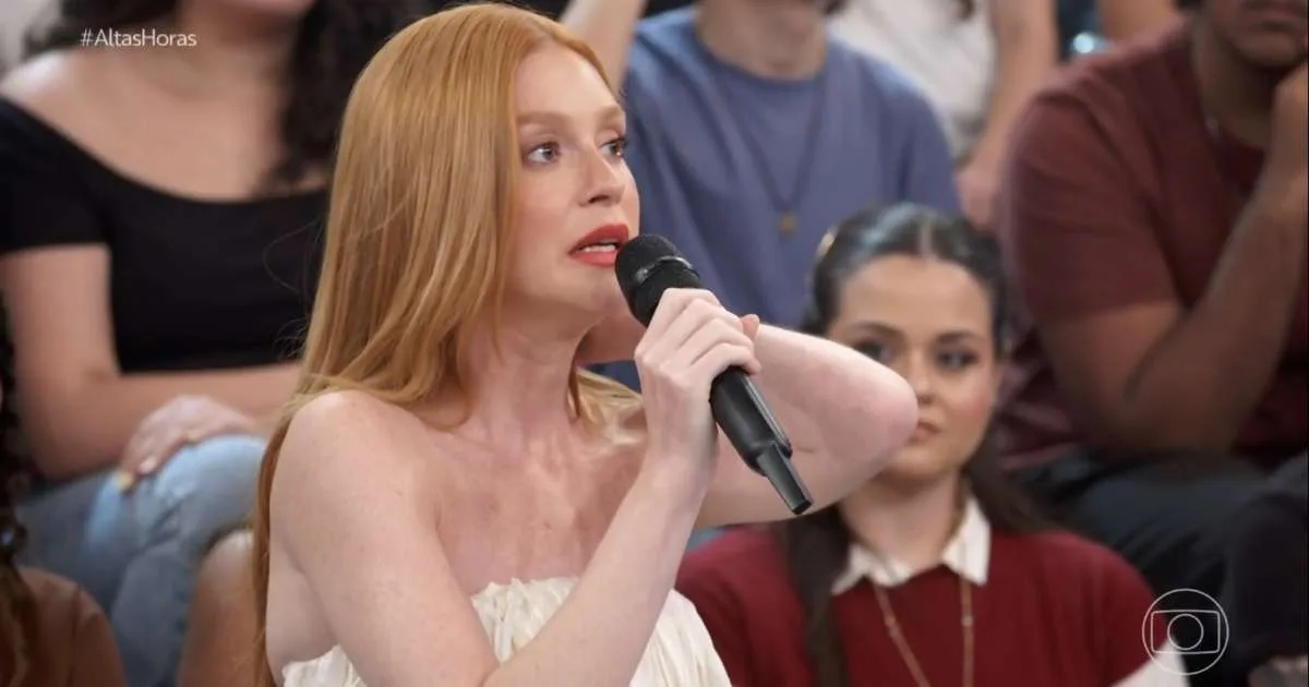 O que aconteceu? Marina Ruy Barbosa se manifesta sobre participação 'estranha' no 'Altas Horas'