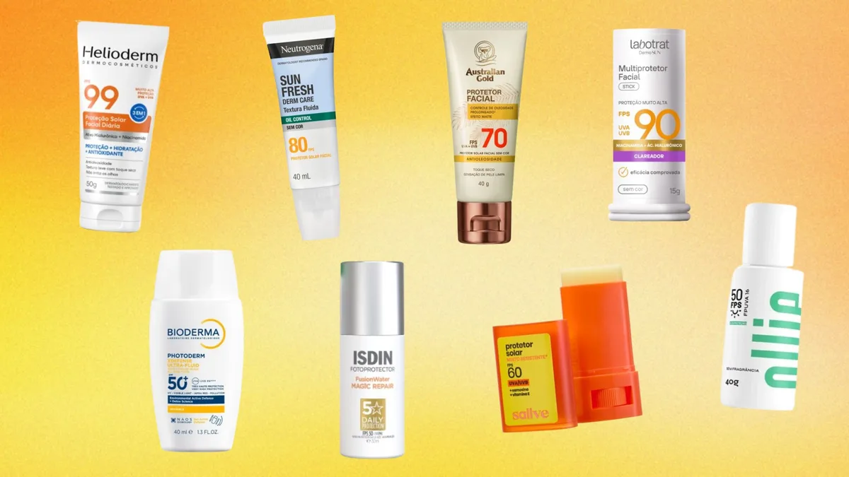 Do bastão ao creme: 8 protetores solares perfeitos para peles secas na primavera