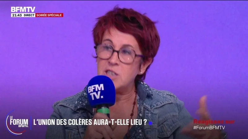 FORUM BFMTV - Mouvement des gilets jaunes: le mouvement lycéen "est peut-être le moment de résurrection", affirme Fanny, auto-entrepreneure et ancienne gilet jaune