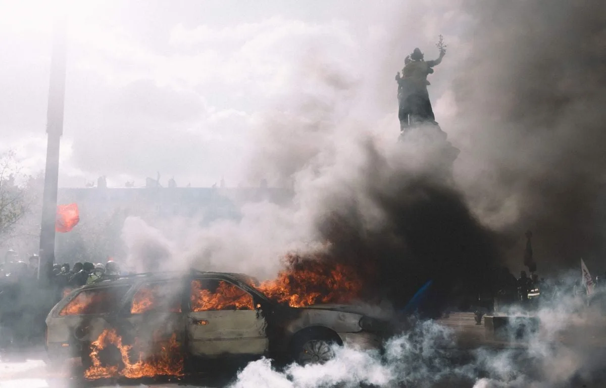 En images : Retour sur la manifestation et les violences du 17 octobre