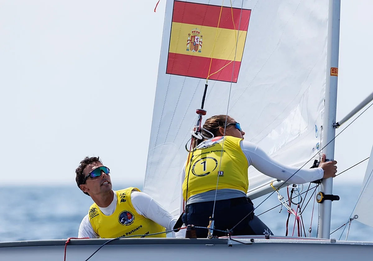 Xammar y Cardona llegan segundos a las Medal Race