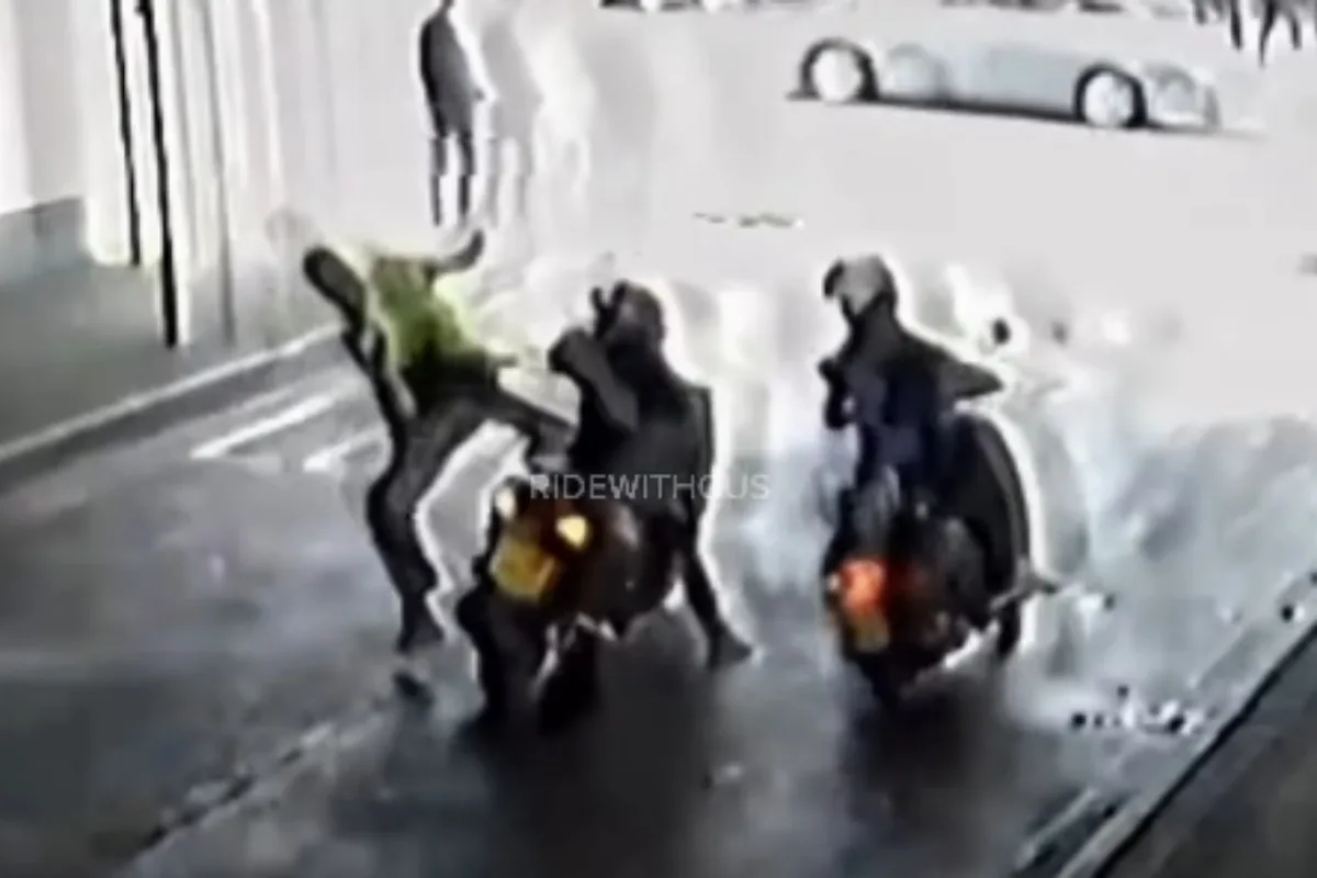 Brasileiro dá "voadora" em ladrão e impede roubo de moto em Londres