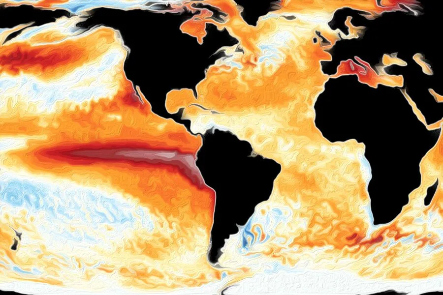 O oceano nunca esteve tão quente num mês de setembro